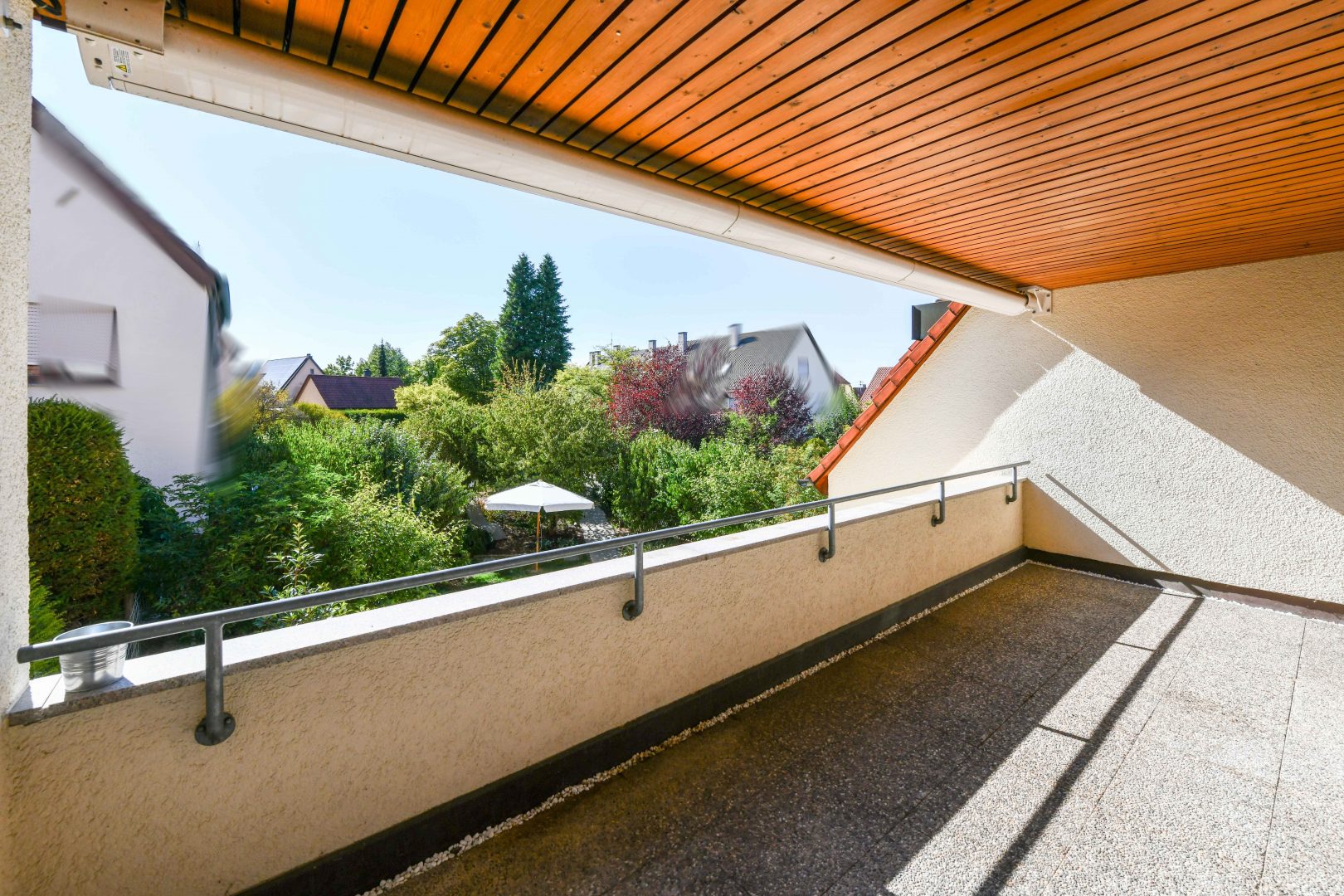 Balkon unscharf